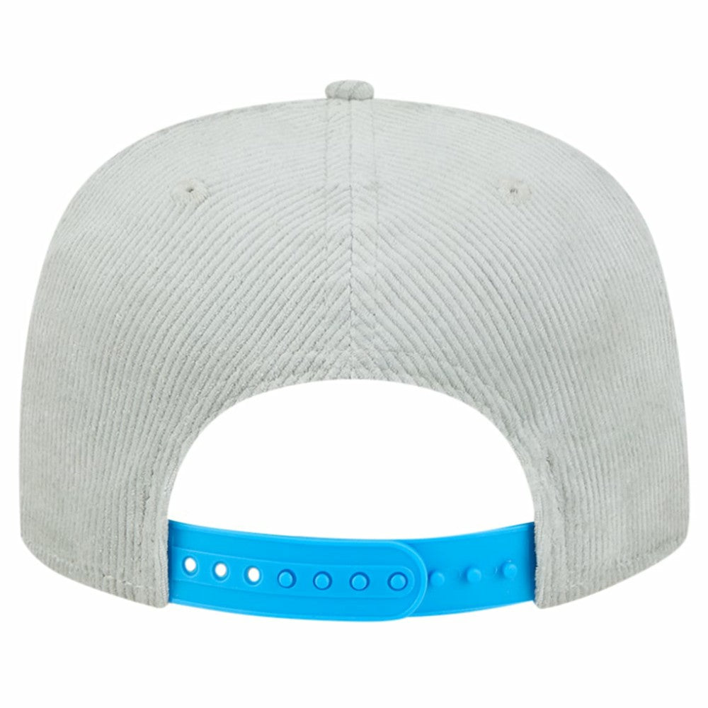New Era Tampa Bay Rays Gray Corduroy Golfer Snapback Hat - MLB Hats