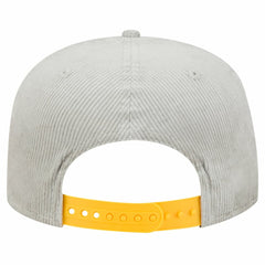 New Era Pittsburgh Pirates Gray Corduroy Golfer Snapback Hat - MLB Hats
