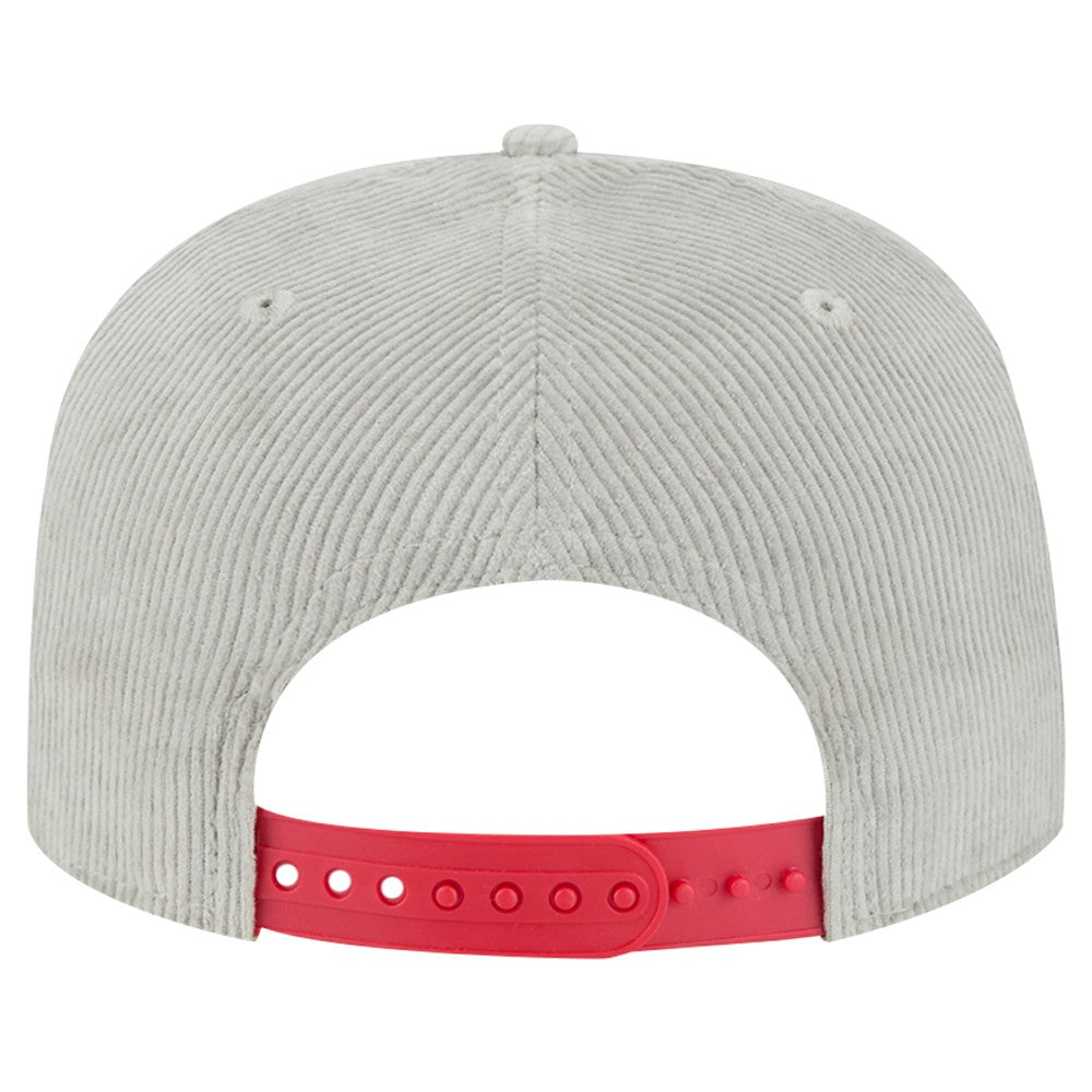 New Era Los Angeles Angels Gray Corduroy Golfer Snapback Hat - MLB Hats