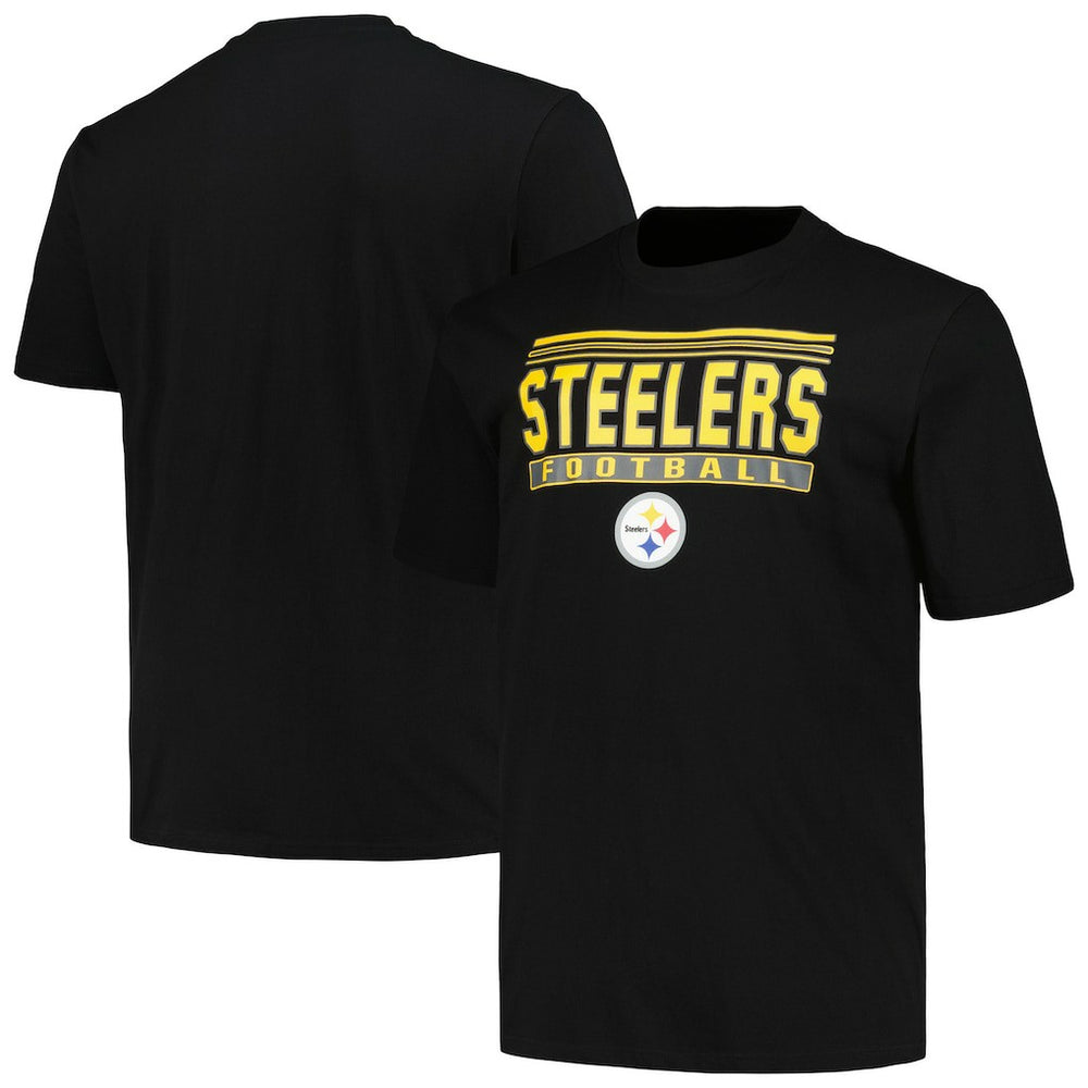 Pittsburgh Steelers Big & Tall Pop T-Shirt | NFL Outlet
