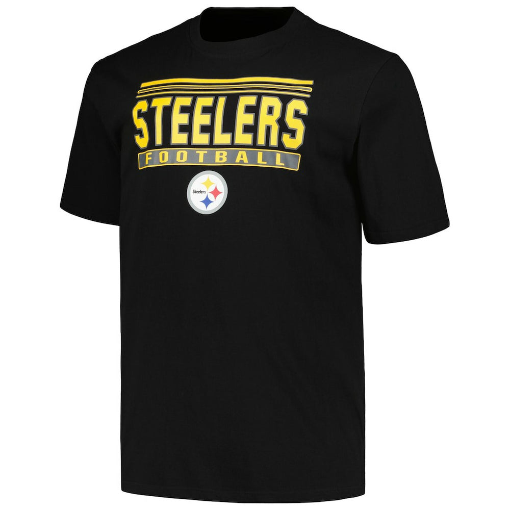 Pittsburgh Steelers Big & Tall Pop T-Shirt | NFL Outlet