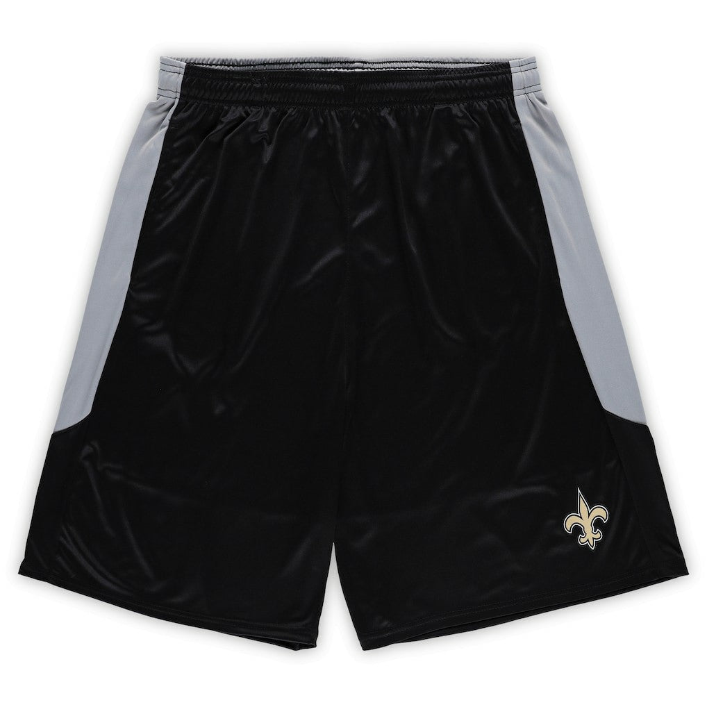 New Orleans Saints Big & Tall Team Logo Shorts | NFL Outlet