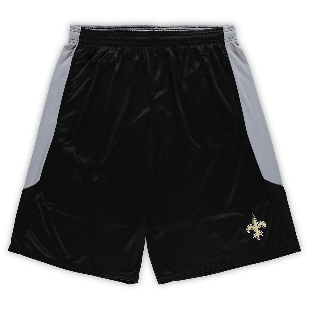 New Orleans Saints Big & Tall Team Logo Shorts | NFL Outlet