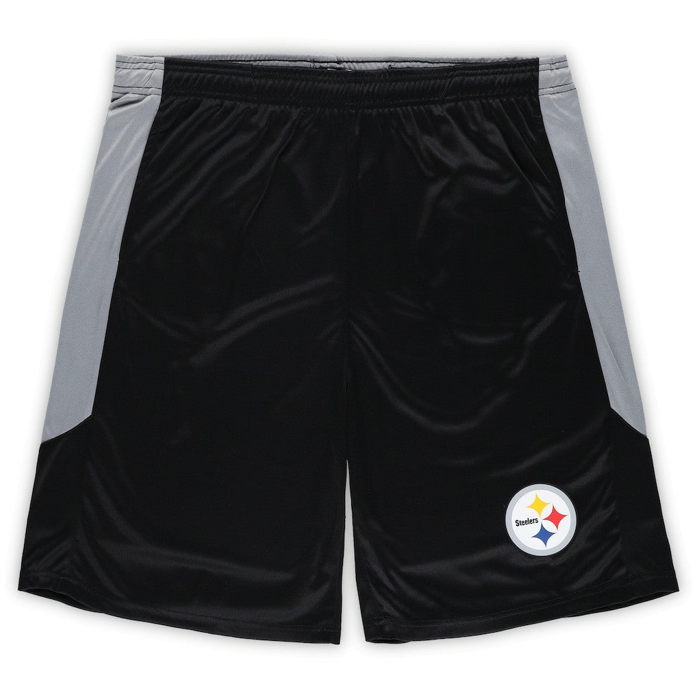 Pittsburgh Steelers Big & Tall Team Logo Shorts | NFL On sale