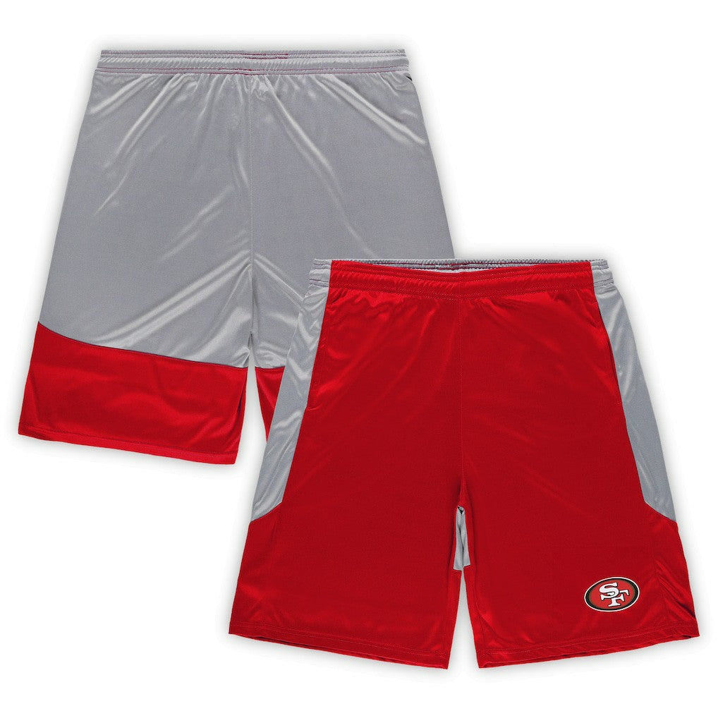 San Francisco 49ers Big & Tall Team Logo Shorts | NFL Discount