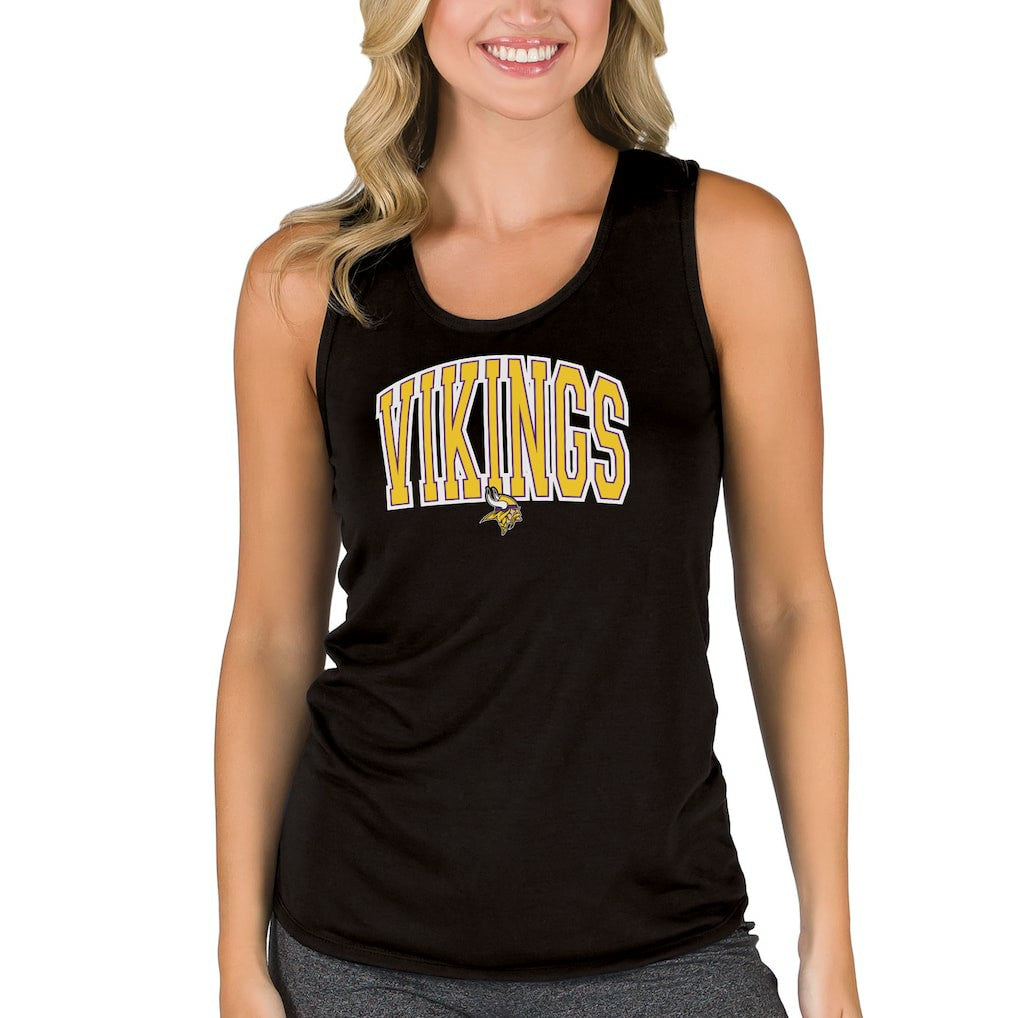 Minnesota Vikings Concepts Sport Women's Marathon Racer Back Tank Top | NFL US