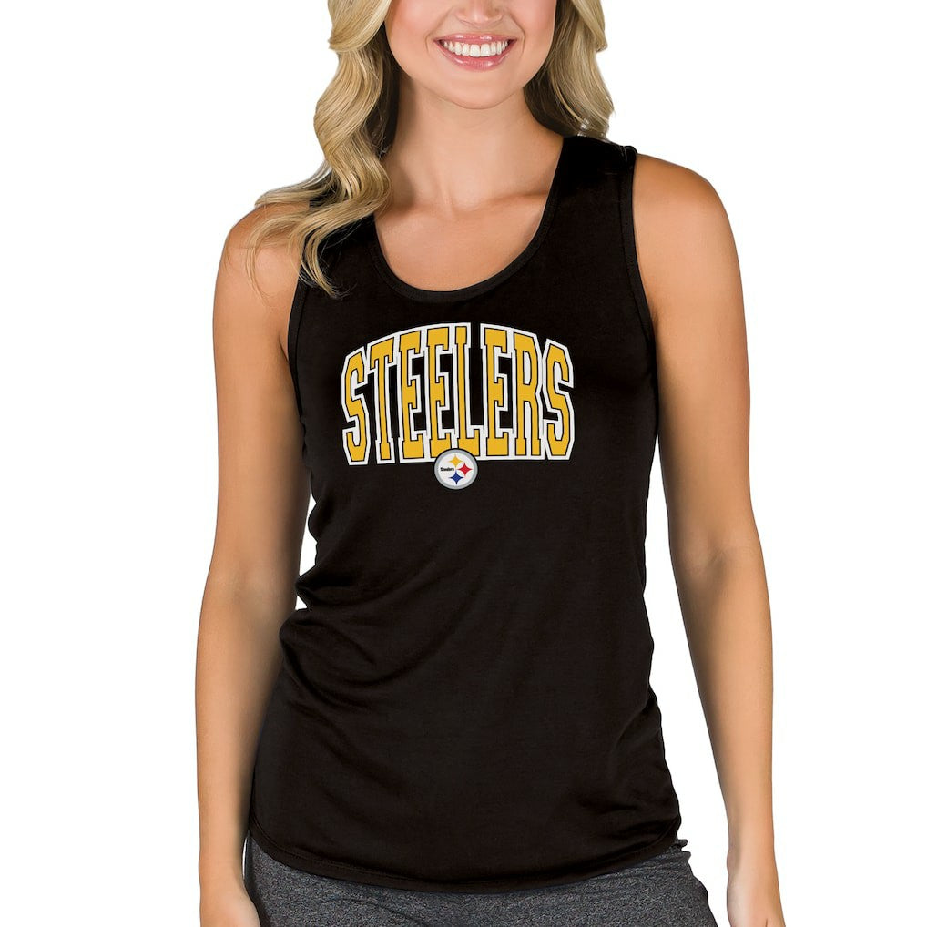 Pittsburgh Steelers Concepts Sport Women's Marathon Racer Back Tank Top | NFL Sale