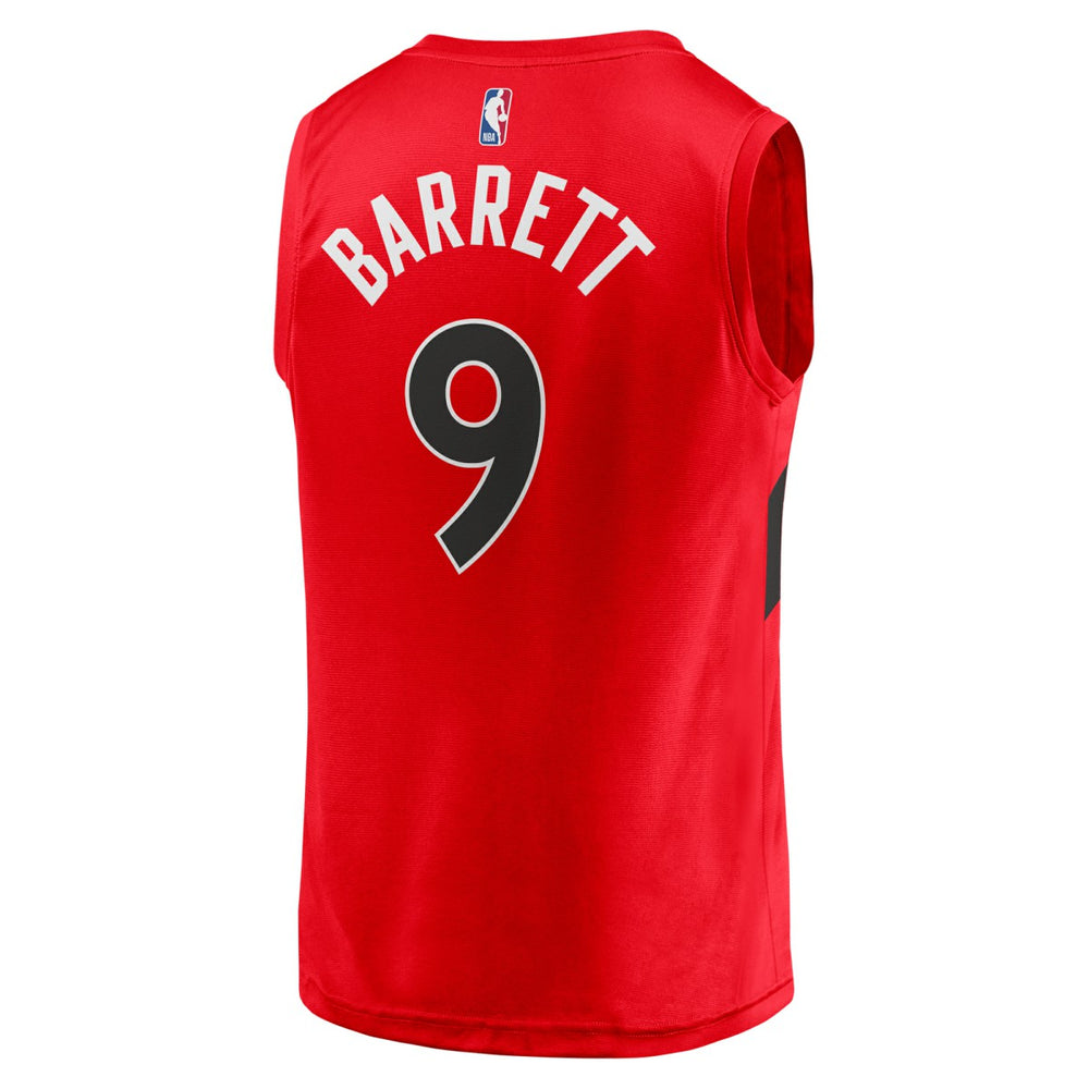 Red RJ Barrett Toronto Raptors Youth Fast Break Player Jersey | NBA