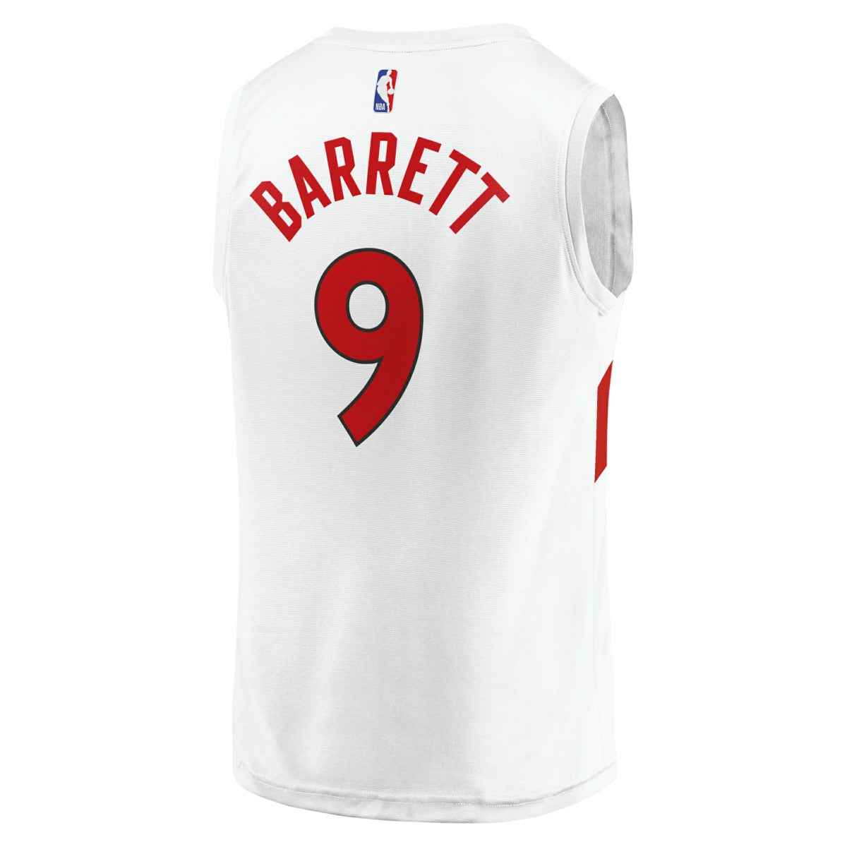 White RJ Barrett Toronto Raptors Youth Fast Break Player Jersey | NBA