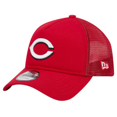 Cincinnati Reds New Era 9FORTY A-Frame Trucker Adjustable Hat - MLB Hats