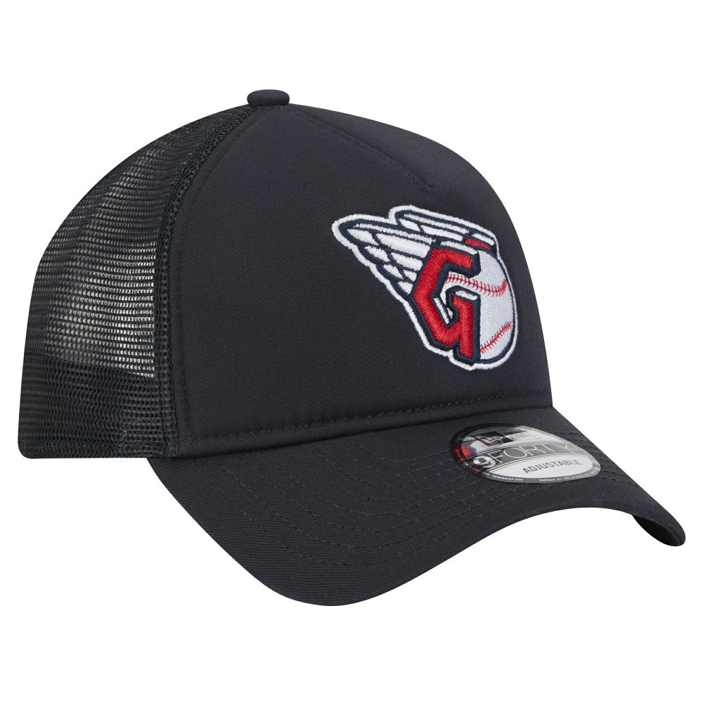Cleveland Guardians New Era 9FORTY A-Frame Trucker Adjustable Hat - MLB Hats