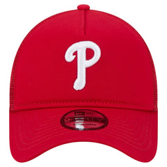 Philadelphia Phillies New Era 9FORTY A-Frame Trucker Adjustable Hat - MLB Hats