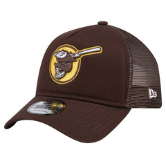 San Diego Padres New Era 9FORTY A-Frame Trucker Adjustable Hat - MLB Hats