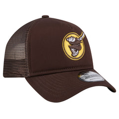 San Diego Padres New Era 9FORTY A-Frame Trucker Adjustable Hat - MLB Hats