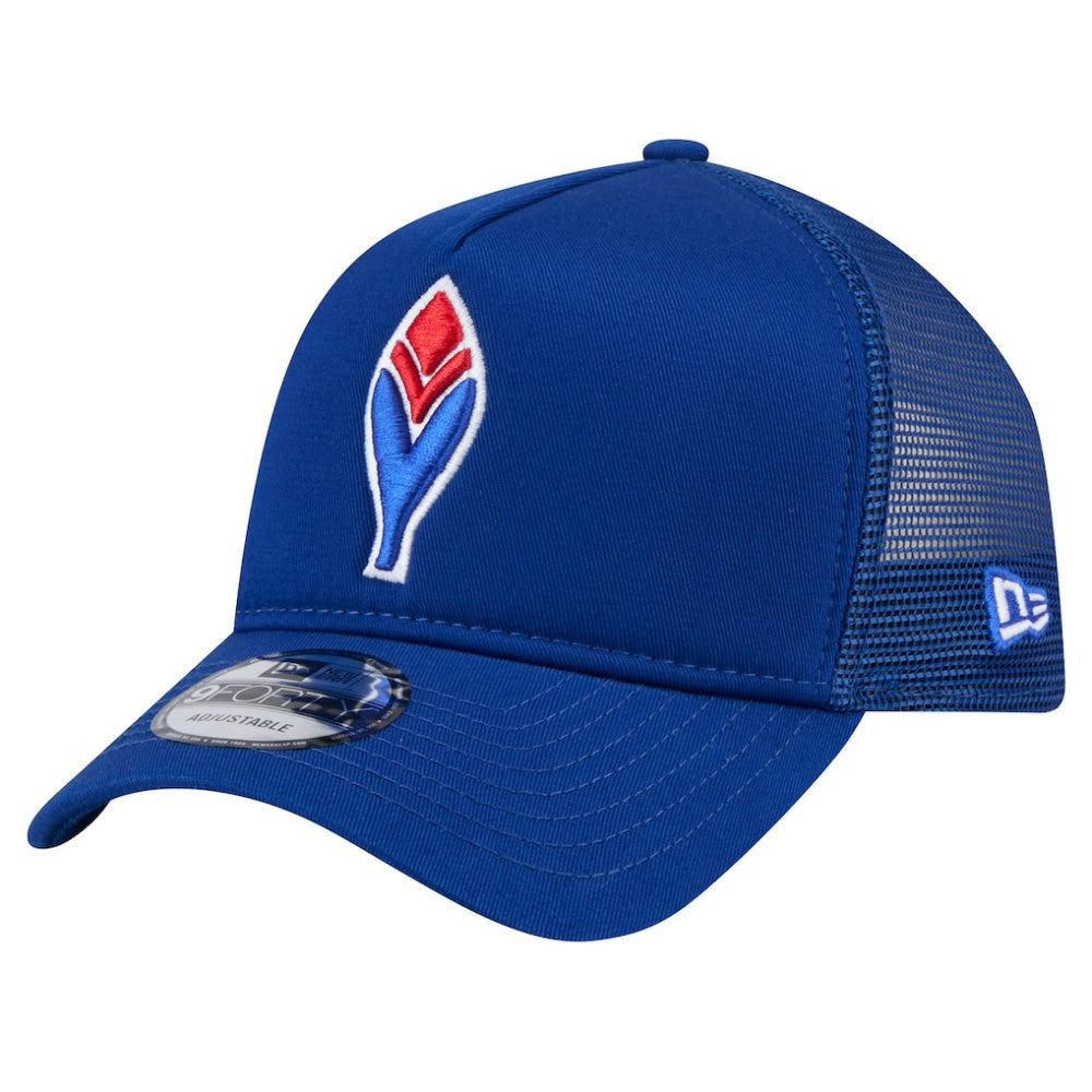 Atlanta Braves New Era 9FORTY A-Frame Trucker Adjustable Hat - MLB Hats