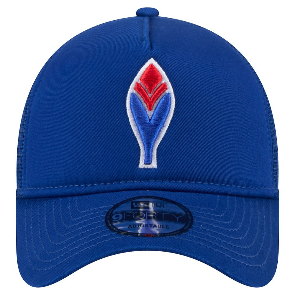 Atlanta Braves New Era 9FORTY A-Frame Trucker Adjustable Hat - MLB Hats