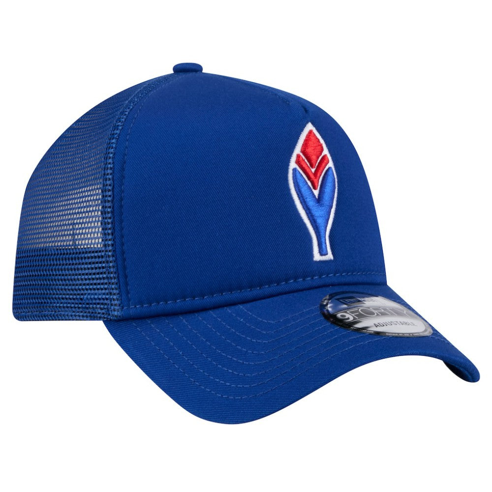 Atlanta Braves New Era 9FORTY A-Frame Trucker Adjustable Hat - MLB Hats