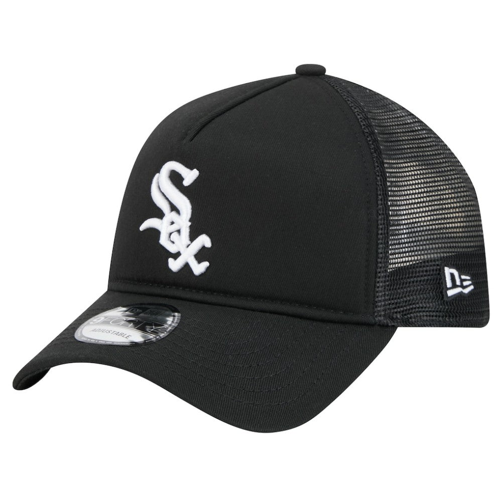 Chicago White Sox New Era 9FORTY A-Frame Trucker Adjustable Hat - MLB Hats