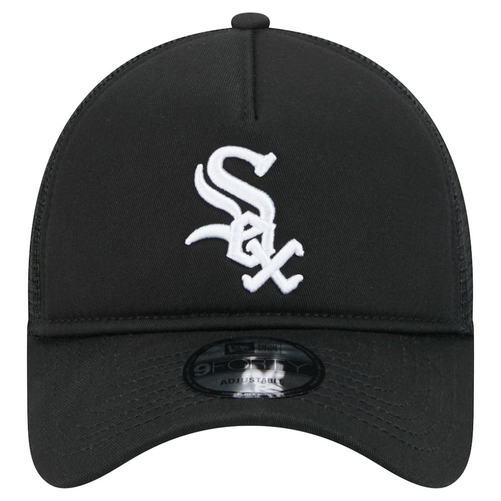 Chicago White Sox New Era 9FORTY A-Frame Trucker Adjustable Hat - MLB Hats