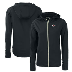 Kansas City Chiefs Cutter & Buck Women's Primary Mark Daybreak Eco Recycled Full-Zip Hoodie | NFL Discount