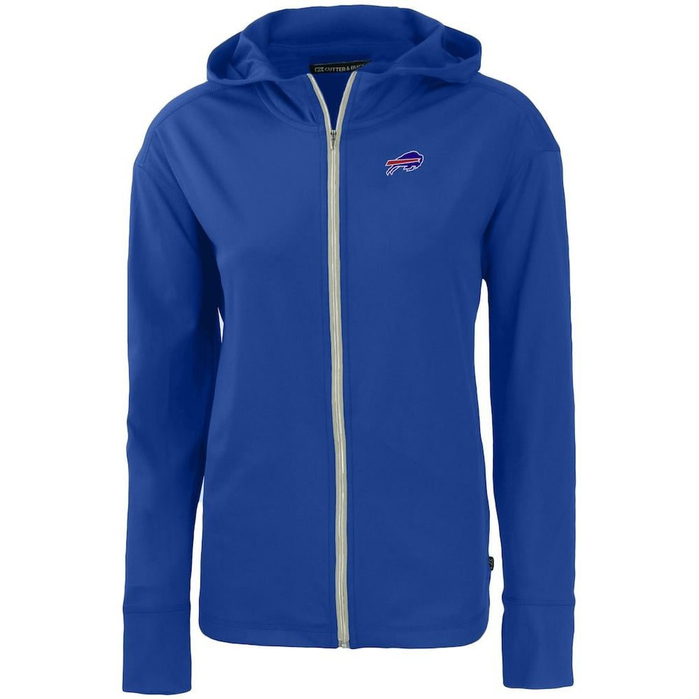 Buffalo Bills Cutter & Buck Women's Primary Mark Daybreak Eco Recycled Full-Zip Hoodie | NFL Outlet