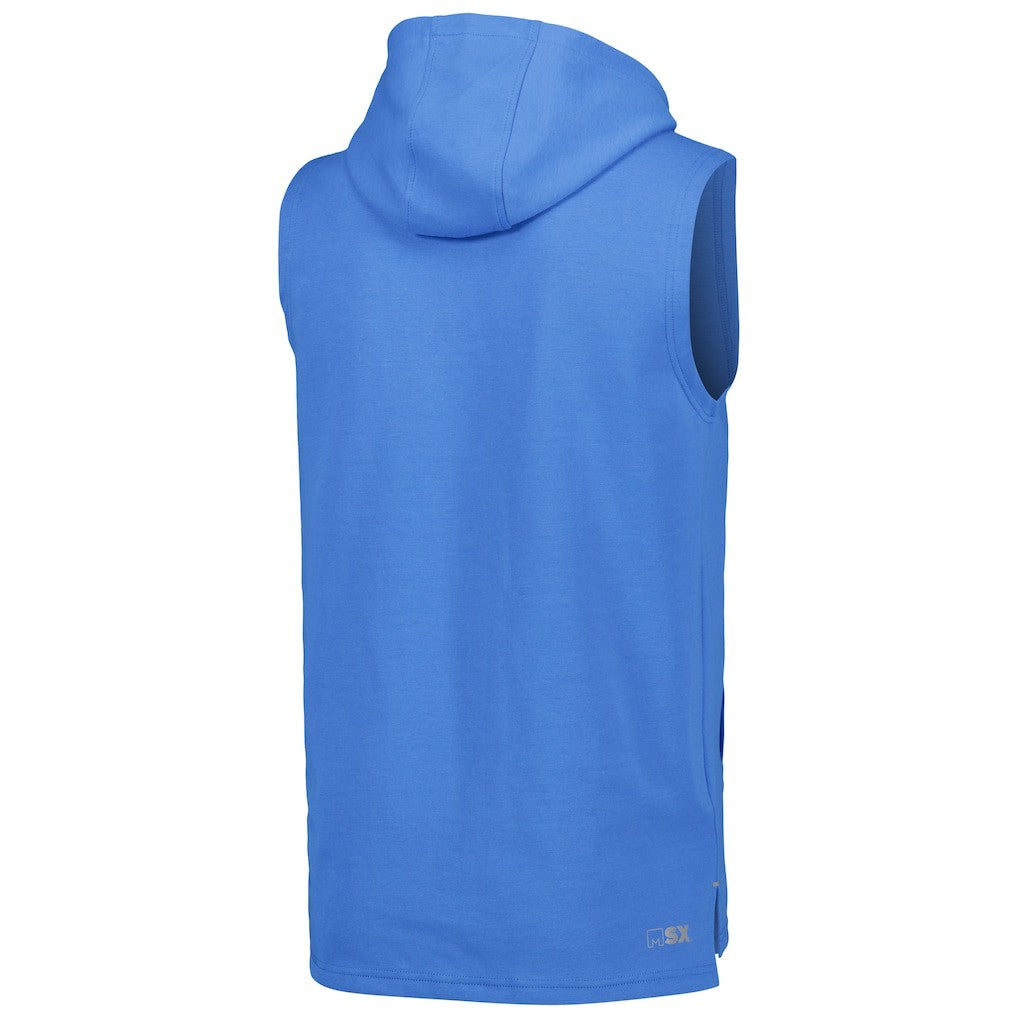Los Angeles Chargers MSX by Michael Strahan Captain Sleeveless Hoodie T-Shirt | NFL Sale