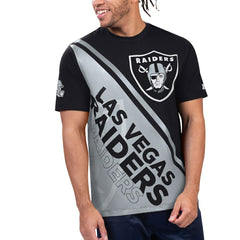 Las Vegas Raiders Starter Finish Line Extreme Graphic T-Shirt | NFL On sale