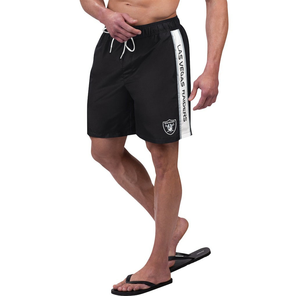 Las Vegas Raiders G-III Sports by Carl Banks Streamline Volley Swim Shorts | NFL Online