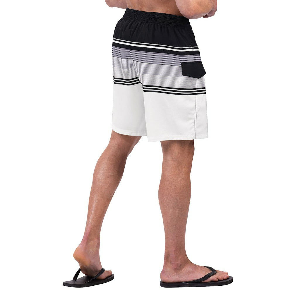 Las Vegas Raiders G-III Sports by Carl Banks Jump Shot Volley Swim Trunks | NFL Hot