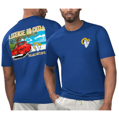 Los Angeles Rams Margaritaville Licensed to Chill T-Shirt | NFL Discount