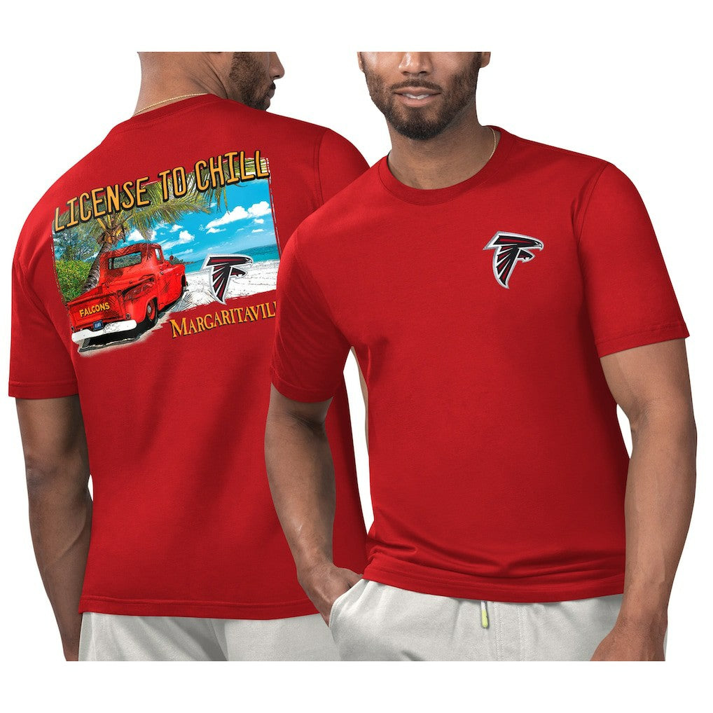 Atlanta Falcons Margaritaville Licensed to Chill T-Shirt | NFL Hot