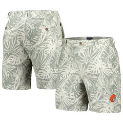 Cleveland Browns Margaritaville Sandwashed Monstera Print Amphib Shorts | NFL US