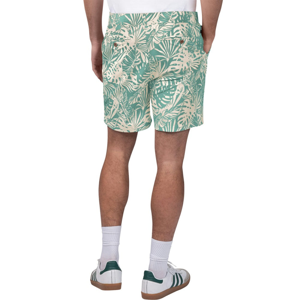 New York Jets Margaritaville Sandwashed Monstera Print Amphib Shorts | NFL On sale