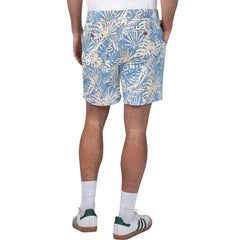 New England Patriots Margaritaville Sandwashed Monstera Print Amphib Shorts | NFL Online