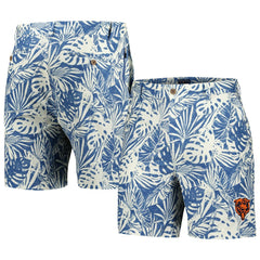 Chicago Bears Margaritaville Sandwashed Monstera Print Amphib Shorts | NFL Hot