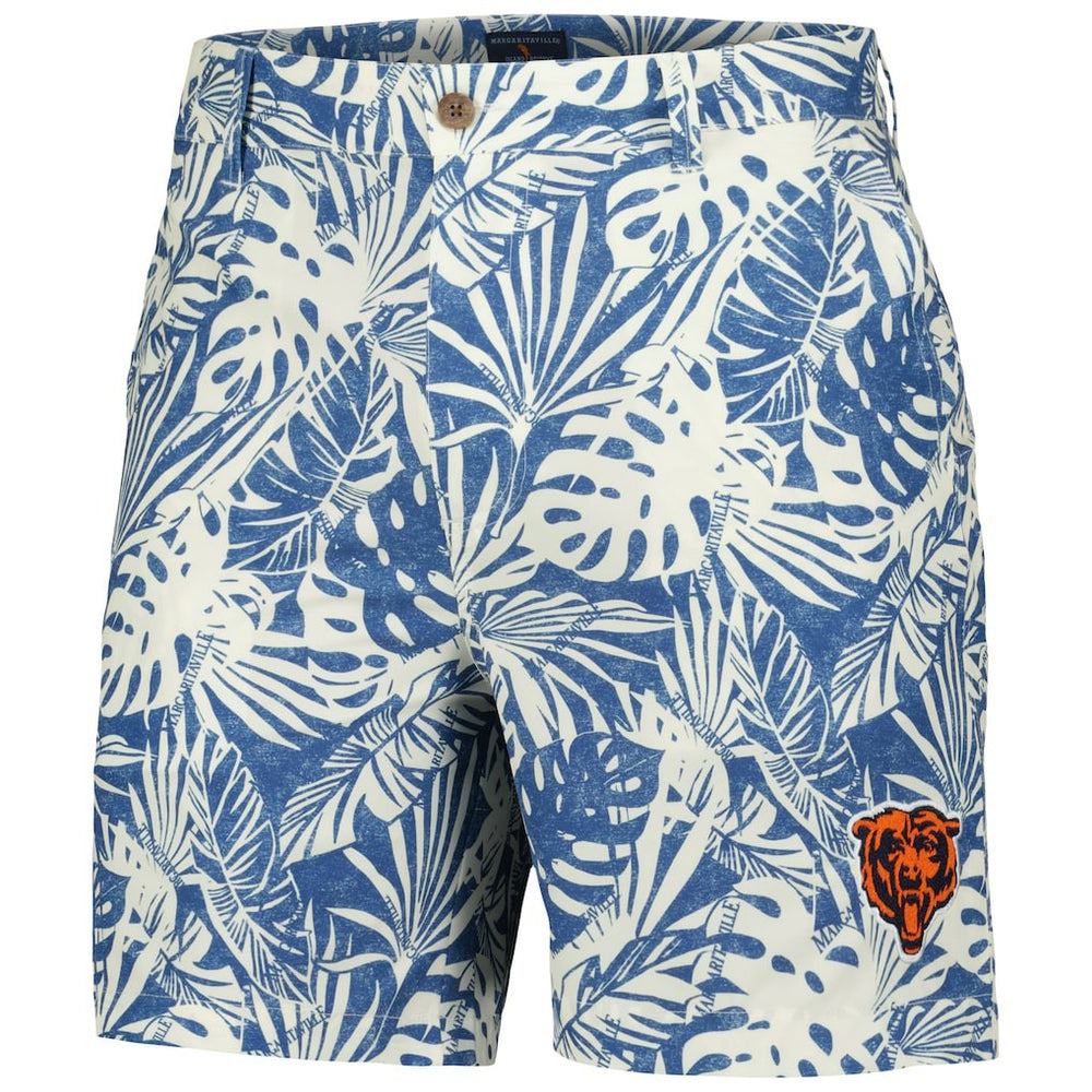 Chicago Bears Margaritaville Sandwashed Monstera Print Amphib Shorts | NFL Hot