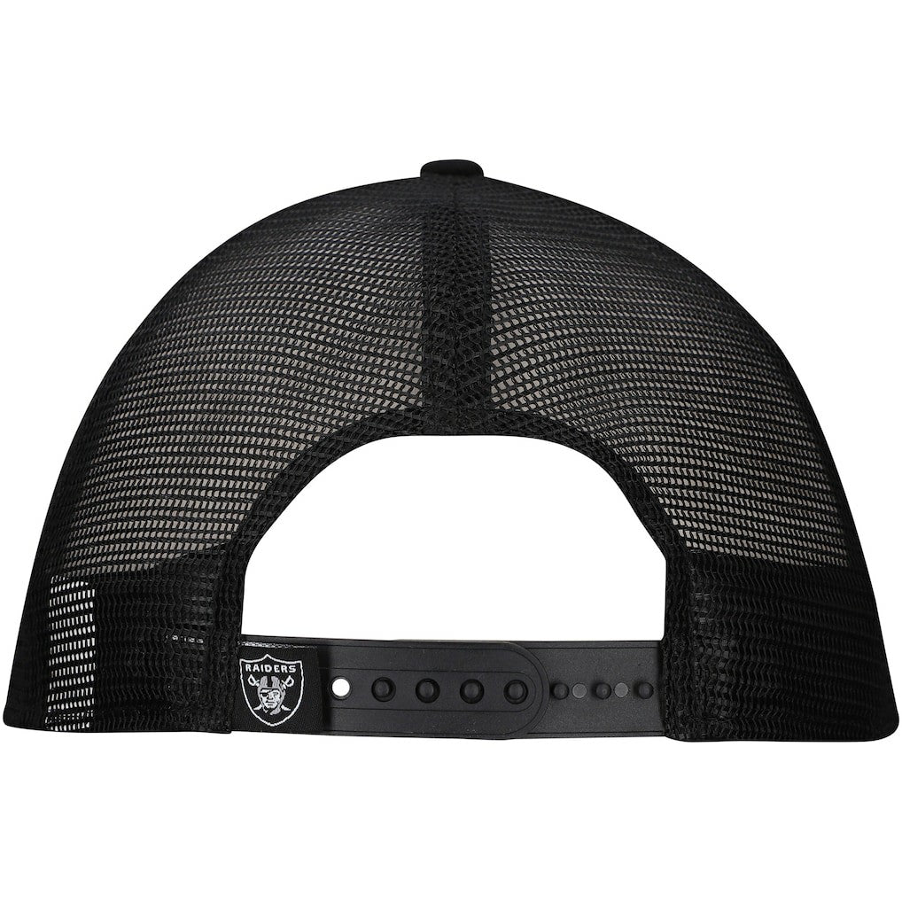 Las Vegas Raiders Distressed 9FIFTY A-Frame Snapback Hat | NFL US