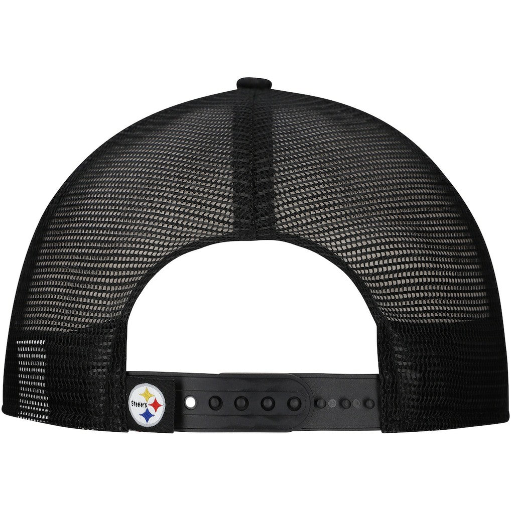 Pittsburgh Steelers Distressed 9FIFTY A-Frame Snapback Hat | NFL Sale