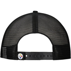 Pittsburgh Steelers Distressed 9FIFTY A-Frame Snapback Hat | NFL Sale