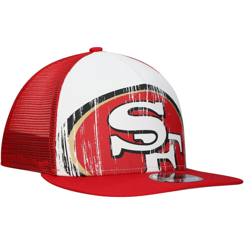 San Francisco 49ers Distressed 9FIFTY A-Frame Snapback Hat | NFL Near me