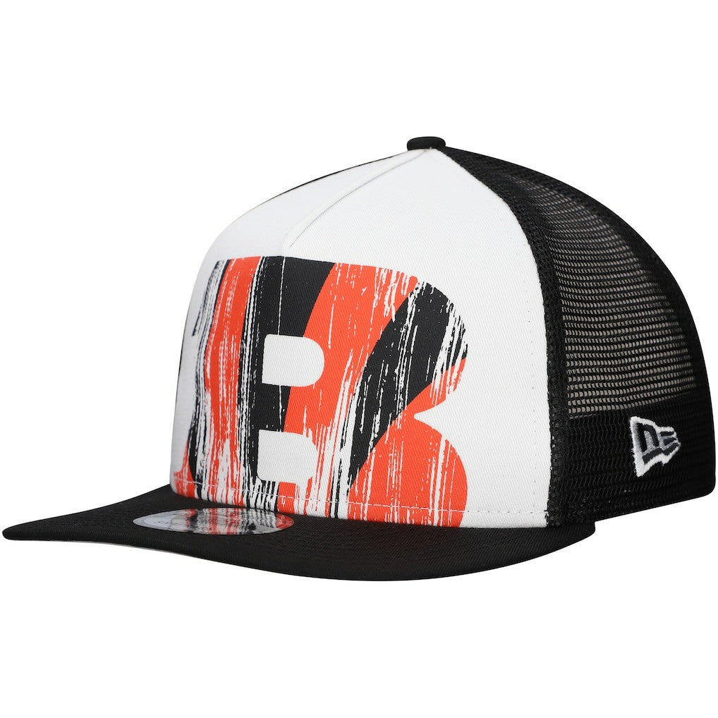 Cincinnati Bengals Distressed 9FIFTY A-Frame Snapback Hat | NFL Discount
