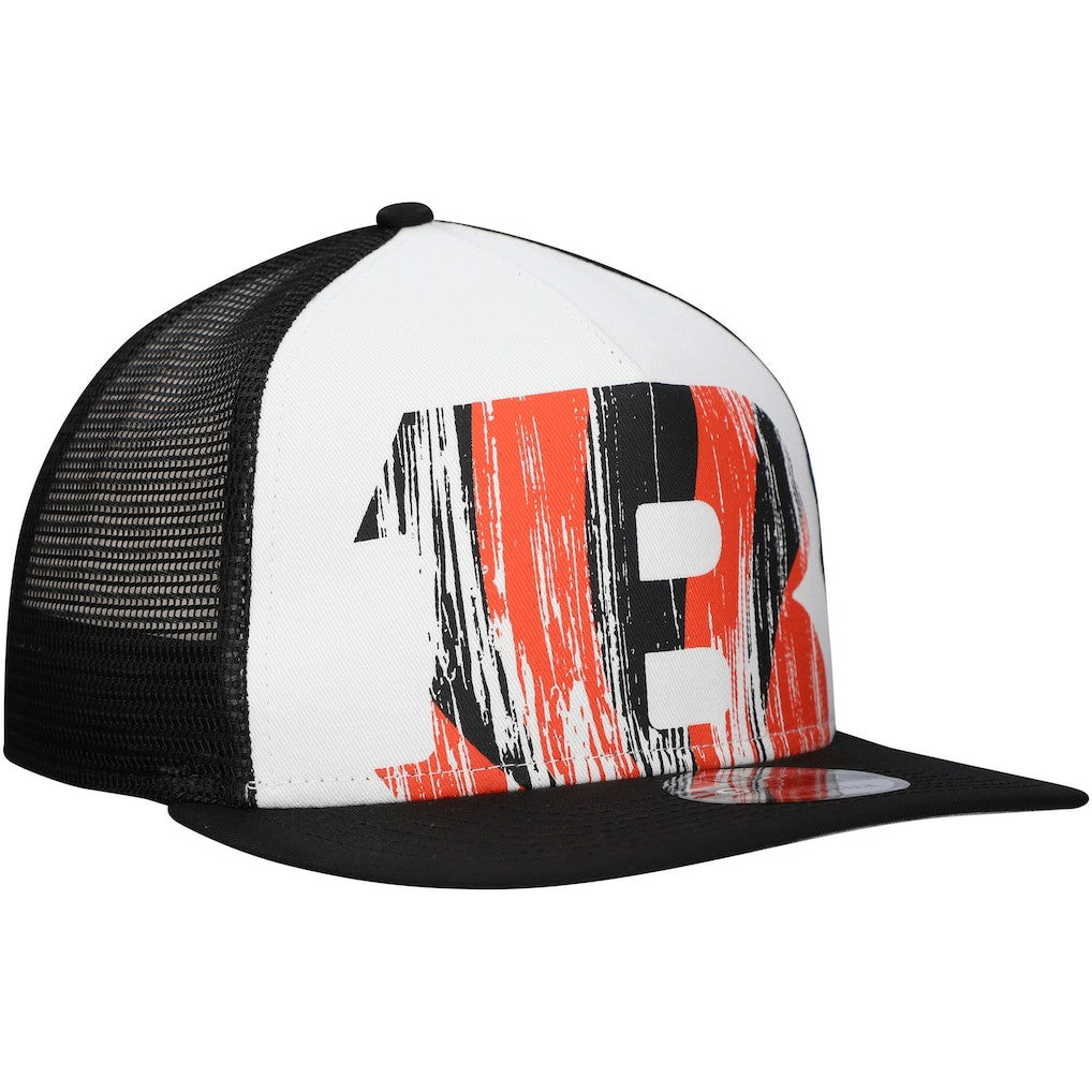 Cincinnati Bengals Distressed 9FIFTY A-Frame Snapback Hat | NFL Discount