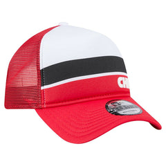 Kansas City Chiefs Sport Night Color Block 9FORTY A-Frame Trucker Adjustable Hat | NFL New
