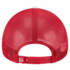 Kansas City Chiefs Sport Night Color Block 9FORTY A-Frame Trucker Adjustable Hat | NFL New