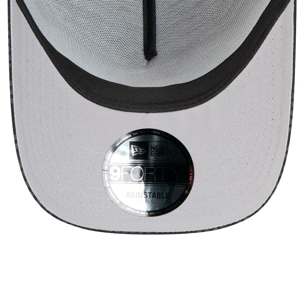 Jacksonville Jaguars Midnight Ink Tonal Text A-Frame Trucker 9FORTY Adjustable Hat | NFL US