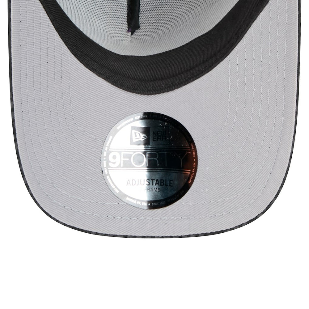 New Orleans Saints Midnight Ink Tonal Text A-Frame Trucker 9FORTY Adjustable Hat | NFL Discount