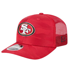 San Francisco 49ers Adventure Camo Trucker 9SEVENTY Stretch-Snap Adjustable Hat | NFL US