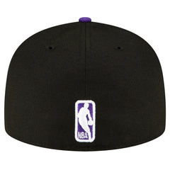 Black/Purple Sacramento Kings 2-Tone 59FIFTY Fitted Hat | NBA