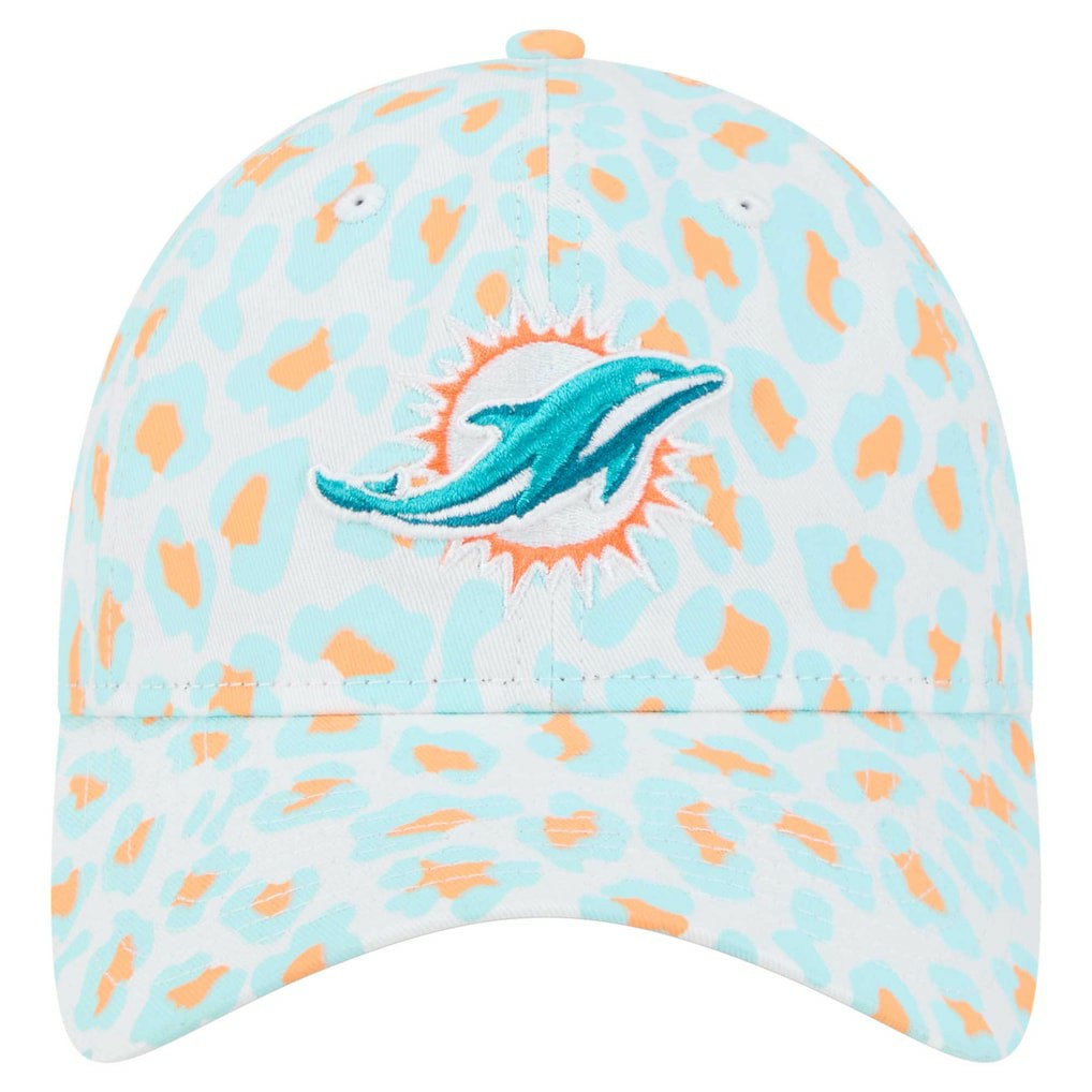 Miami Dolphins Women's Active Leopard 9TWENTY Adjustable Hat | NFL US