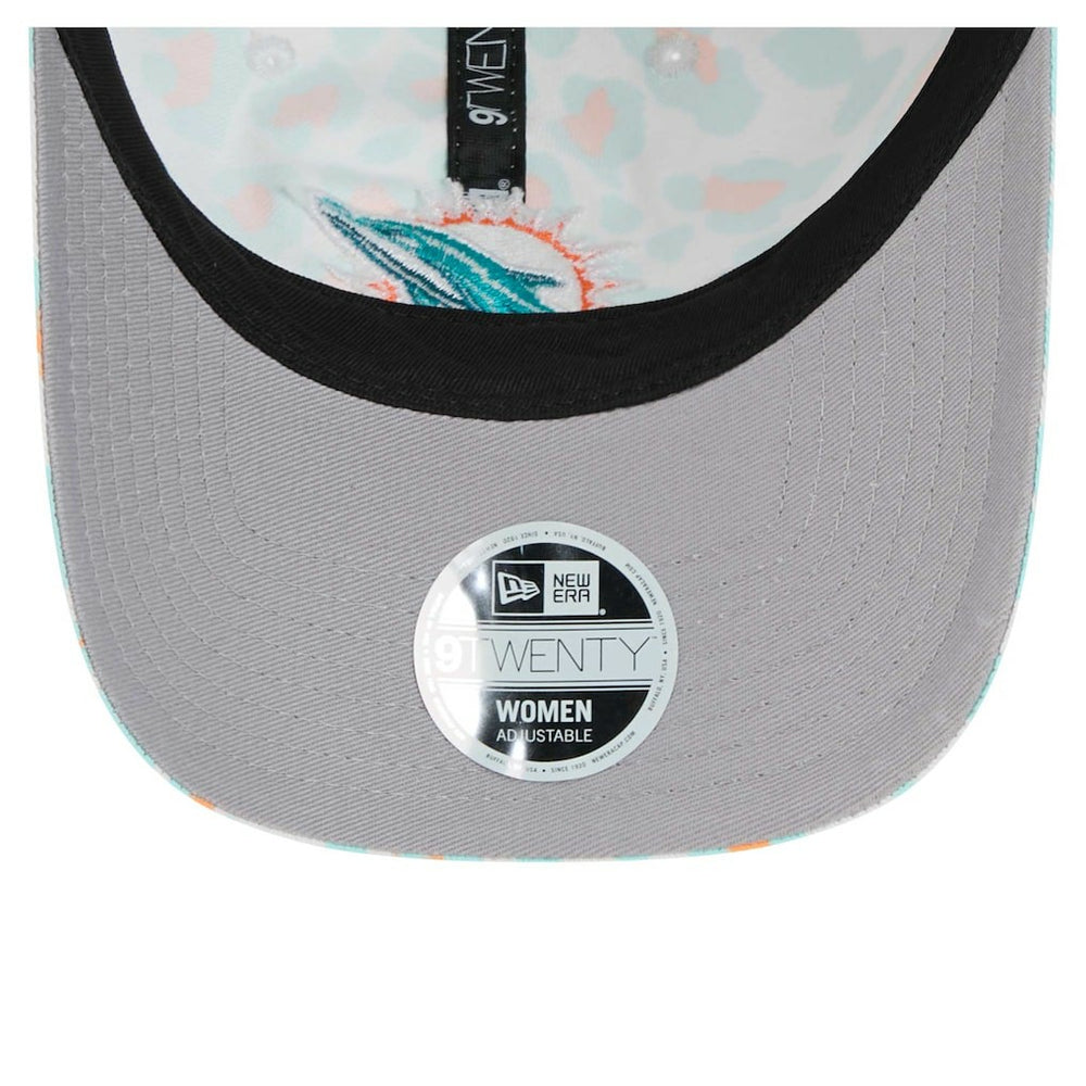 Miami Dolphins Women's Active Leopard 9TWENTY Adjustable Hat | NFL US